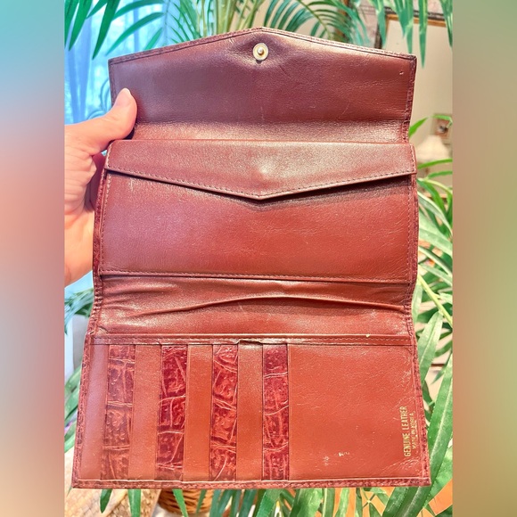 Vintage Brown genuine leather Wallet - Picture 3 of 5